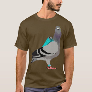 Camiseta Pigeon with a backpack 1
