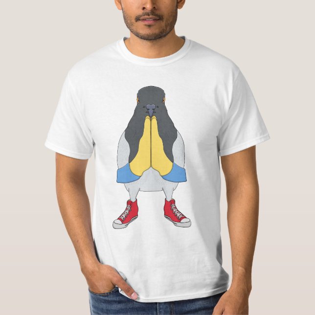 Camiseta Pigeon with Shoes (Frente)