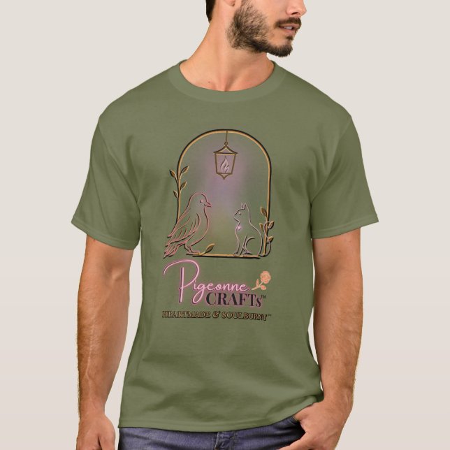 Camiseta Pigeonne Crafts – Logo Completo (Frente)