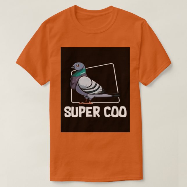Camiseta Pigeons Super Pombo (Frente do Design)