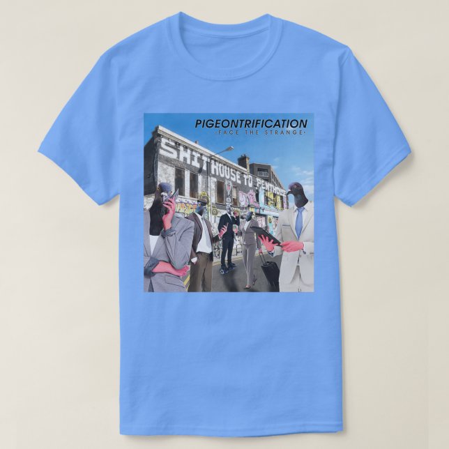 Camiseta Pigeontrificação de navios-tanque no Wick I 1 (Frente do Design)