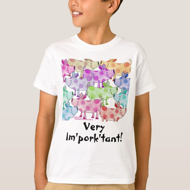 Camiseta Piggy Collage (Frente)