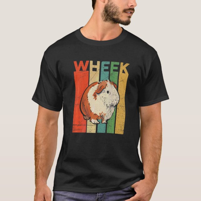 Camiseta Piggy Para Um Nerd De Porco-Guiné (Frente)