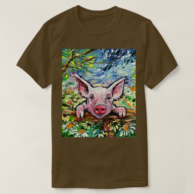 Camiseta Piglet (Frente do Design)