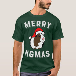 Camiseta Pigmas de feliz, Bonita e Engraçada Guiné Natal Pi