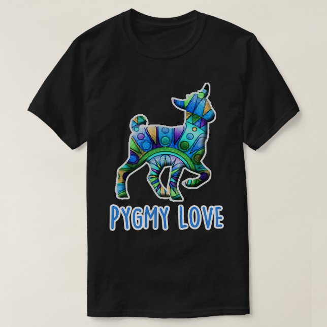 Camiseta Pigmy Goat Love Cute Funny Goats Graphic Tee  (Frente do Design)