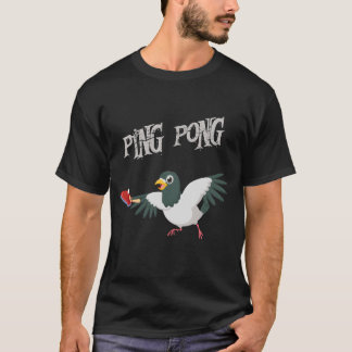 Camiseta Pigões Jogando Pong De Pingue