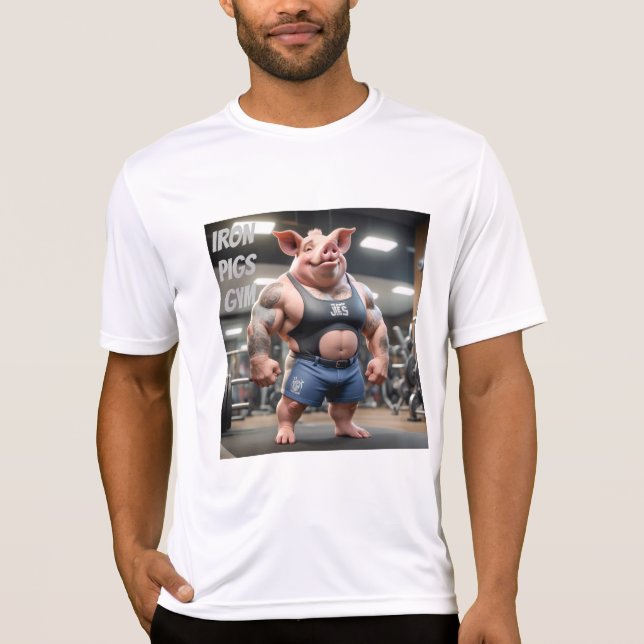 CAMISETA PIGS DE FERRO GYM 2 (Frente)