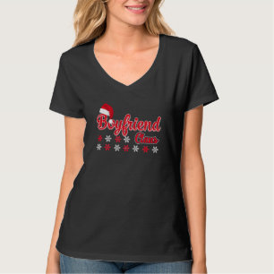 Camiseta Pijama de Natal da Família namorado Claus Correspo
