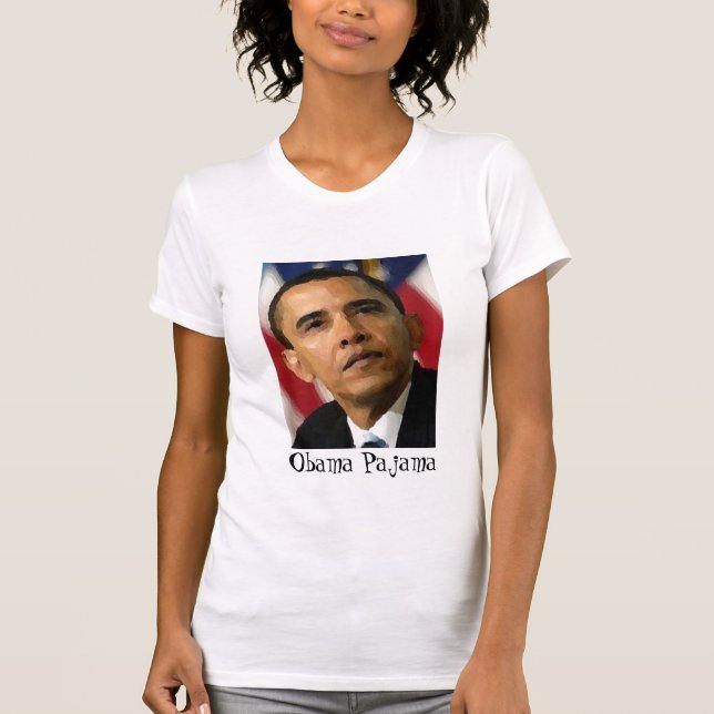 Camiseta Pijama de Obama (Frente)
