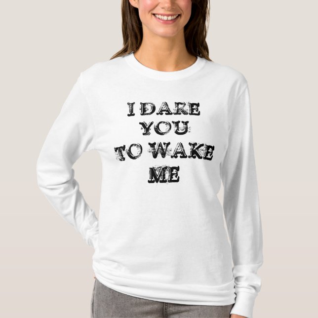 Camiseta Pijama do slogan (Frente)