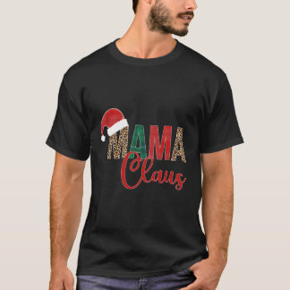 Camiseta Pijama Família Mamãe Noel