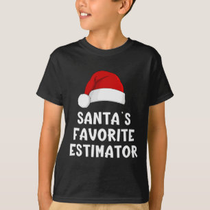 Camiseta Pijama Natalino Estimador Favorito do Papai Noel E