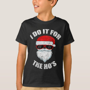 Camiseta Pijama Sujo Indecente Natal Adulto Engraçado, Ho P
