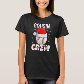 Camiseta Pijamas de beisebol Natal Prima Equipe Família Xma