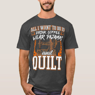 Camiseta Pijamas de Café e Filetagem