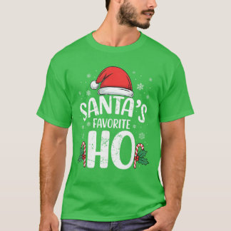 Camiseta Pijamas de Natal para Homens e Mulheres Favoritos 