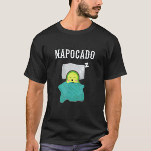 Camiseta Pijamas Napocado Abacate Vegetariano Vegano Sono