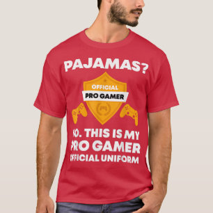 Camiseta Pijamas Sem Videos games Engraçados Para Jogadores