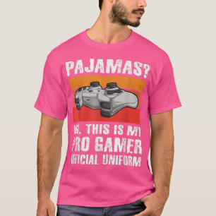 Camiseta Pijamas sem Videos games engraçados para jogadores