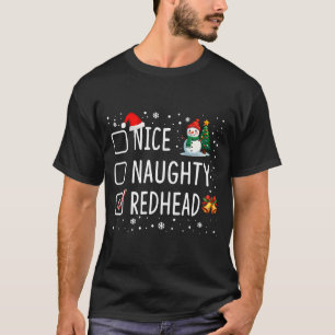Camiseta Pijamas Vermelhos Natalinos Malvados Bonitos Funny