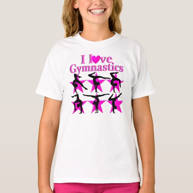 Camiseta PIK STAR GYMNAST bonito (Frente)