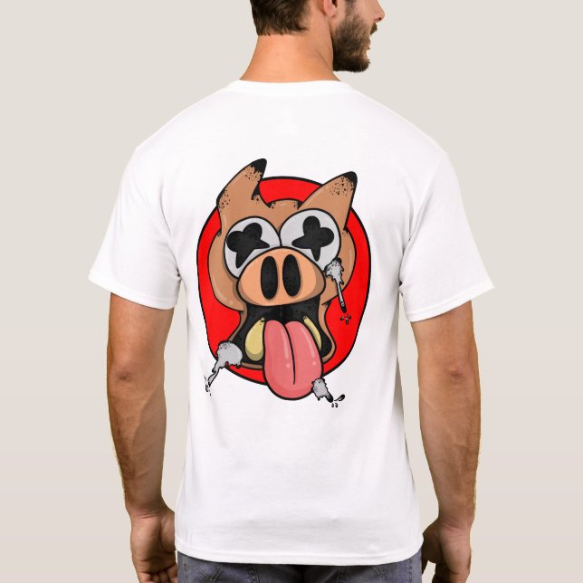 Camiseta Pikaboar (Verso)