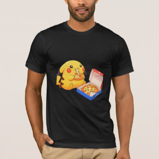 Camiseta Pikachu Amante de Pizza
