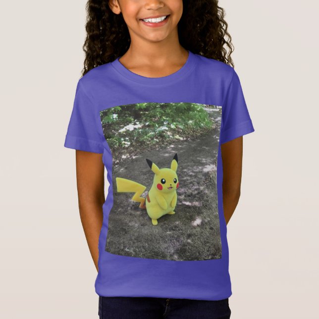 Camiseta Pikachu no Tee do Snapshot Selvagem (Frente)