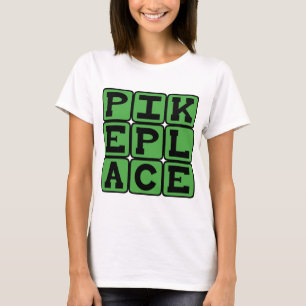 Camiseta Pike Place, Mercado de Seattle