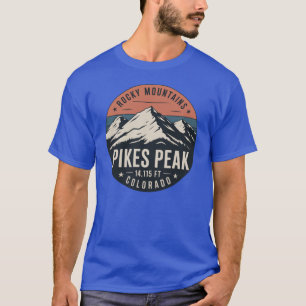 Camiseta Pikes Peak Colorado Montanhas Rochosas engraçado