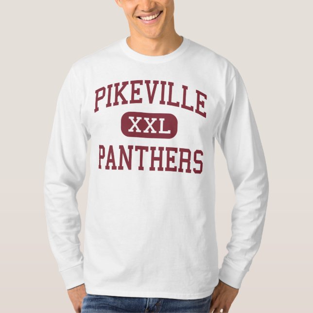 Camiseta Pikeville - panteras - alto - Pikeville Kentucky (Frente)