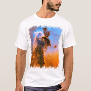 Camiseta Pilar Estelar da Nebulosa da Águia NASA Foto Espac