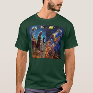 Camiseta Pilares do elescópio espacial Webb da Criação de I