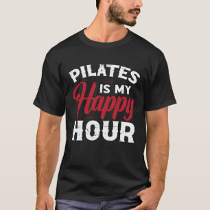 Camiseta Pilates É Meu Treinador Pessoal De Malhação De Hor