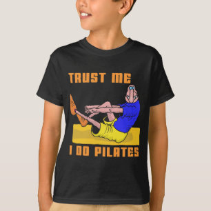 Camiseta Pilates engraçado
