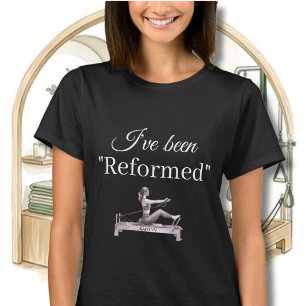 CAMISETA PILATES EU FUI "REABILITADO" NOME DO REFORMADOR