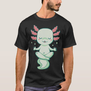 Camiseta Pilates ou Yoga Axolotl para Mulheres ou Crianças