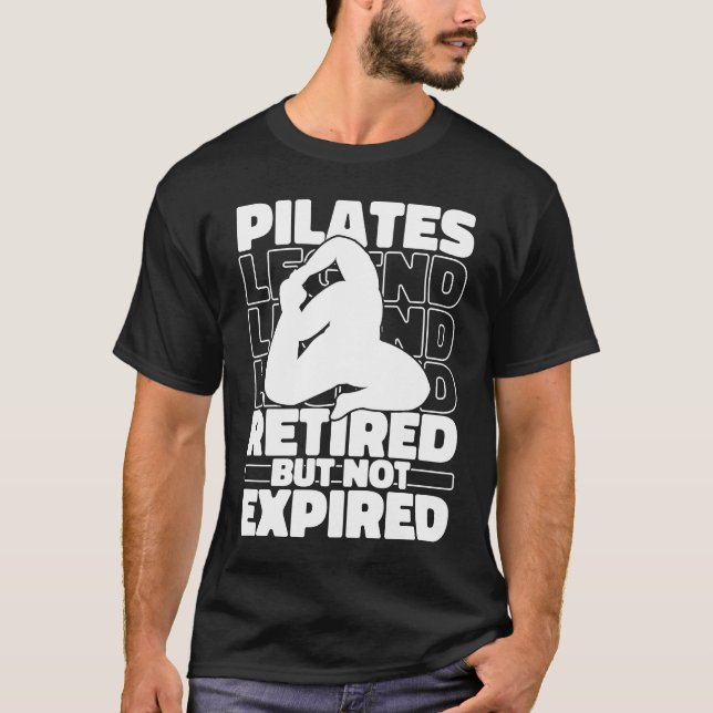 Camiseta Pilates Retired Training  Fitness Pilates (Frente)