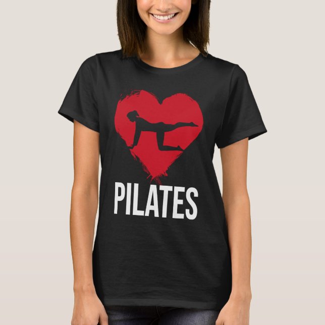 Camiseta Pilates  Workout Physical Activity Pilates Teacher (Frente)