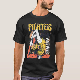 Camiseta Pilatos É Sempre A Resposta Pilatos Fazendo Yoga