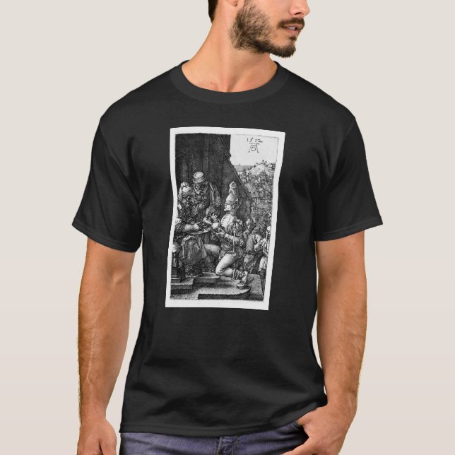Camiseta Pilatos Lavando as Mãos (Albrecht Dürer) (Frente)
