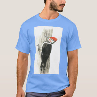 Camiseta Pileated Woodpecker Watercolor