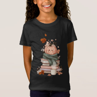 Camiseta Pilha Aconchegante de Outono