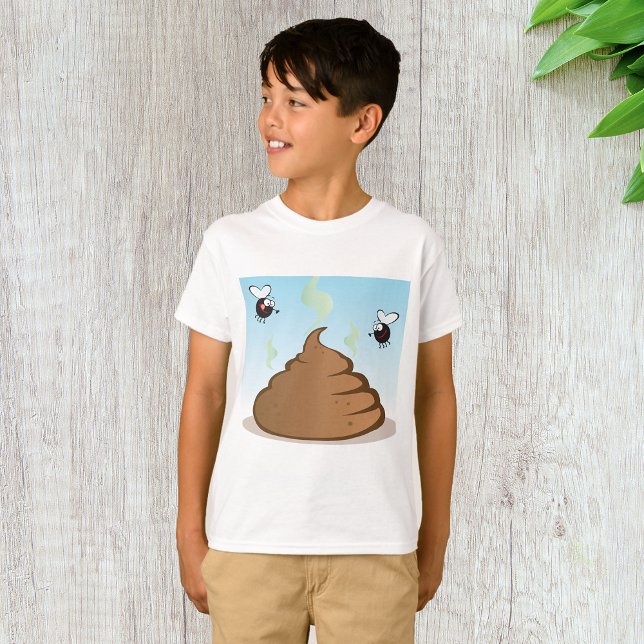 Camiseta Pilha Cheirosa De Poop (Criador carregado)