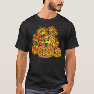 Camiseta Pilha da abóbora