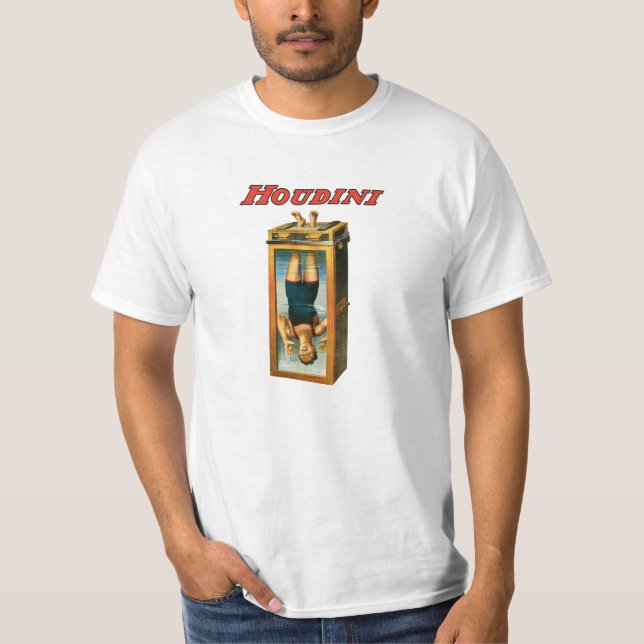 Camiseta Pilha da tortura da água de Houdini (Frente)
