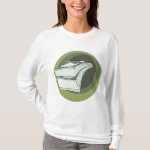 Camiseta Pilha de Dinheiro em Notas Verdes