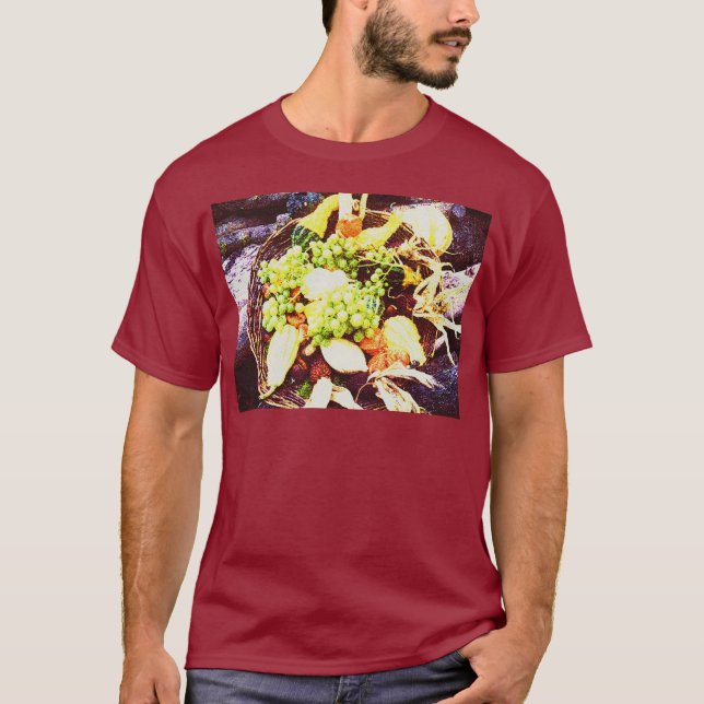 Camiseta "Pilha De Fruta" Foto Bela. Compre agora (Frente)