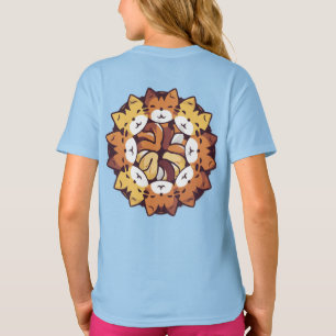 Camiseta Pilha De Gatos Gatinhos Engraçados, Pão De Gato Bo